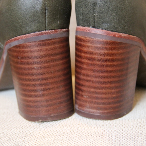 Jeffrey Campbell Rilla Boots in Moss Green - Picture 7 of 8